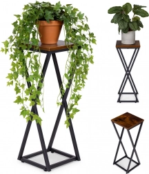 Stojalo za rože loft z geometrijskim okvirjem ModernHome