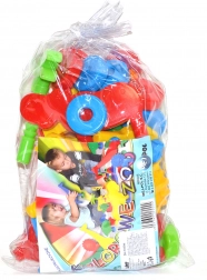 Plastični set za sestavljanje Zoo