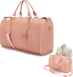 Zložljiva potovalna torba 2v1 z ovitkom za obleko/obleko 55 l, vodoodporna