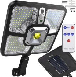 Solarni reflektor s senzorjem PIR in daljinskim upravljalnikom IZOXIS