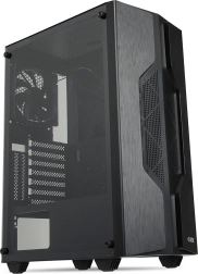 Ohišje za računalnik iBOX Cetus 908 s kaljenim steklom in LED