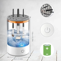 Wireless Electric Makeup Brush Washer and Dryer