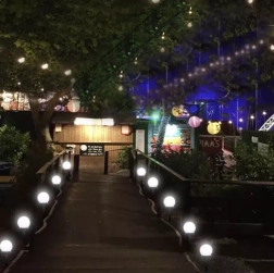 Solarne vrtne kroglaste svetilke, komplet 6 kosov