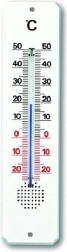 TFA analogni notranji in zunanji termometer, plastika, bel