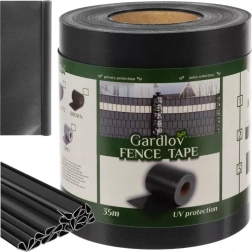 Vrtna antracitna vrtna vrtna 19cm x 35m 630g/m2