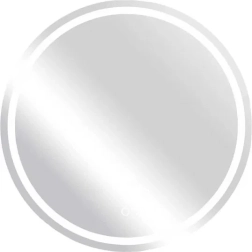 Okroglo LED kopalniško ogledalo 80 cm z upravljanjem na dotik