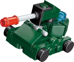 QMAN mini gradbeni set 3v1 tank