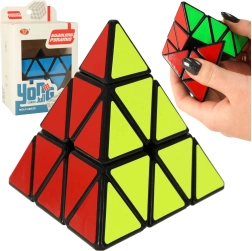 Logična igra PYRAMINX – piramidna miselna kocka 9,5 cm