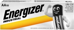 Alkalne baterije ENERGIZER Industrial AA (LR6), 10 kos