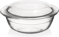 Steklena ognjevarna pekač z pokrovom 2,2 l