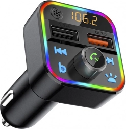FM oddajnik BLOW s Bluetooth 5.1 in QC3.0, RGB osvetlitev