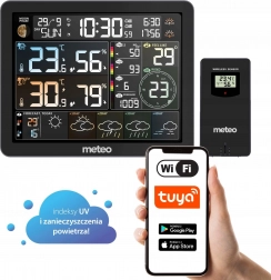 WiFi Meteorološka postaja z merjenjem onesnaženja zraka