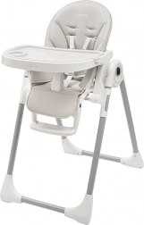 Otroški visok stol NEW BABY Iris, toplo siva