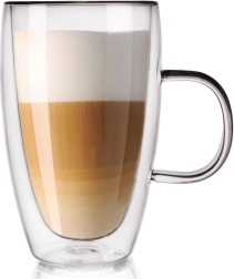 Termo kozarec z dvojno steno za latte 430 ml