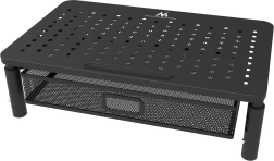 Stojalo za monitor in prenosnik 13–32" z predalom