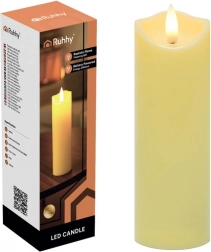 LED sveča 17 × 5 cm z migetajočim plamenom RUHHY
