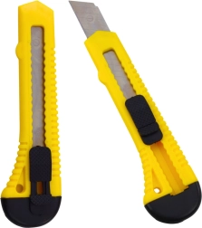 Rumeni segmentni nož 20 mm