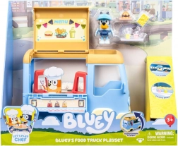 Set figuric bluey food truck