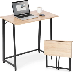 Zložljiva pisalna miza 80 × 45 cm v loft slogu MODERNHOME