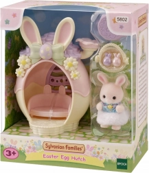 Sylvanian Families velikonočni zajček – spomladanska hišica z dojenčkom