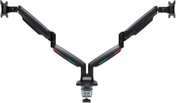 dvojna roka za monitor s gladkim nastavljanjem višine SMARTFIT