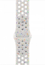 Športni pašček Nike v barvi čiste platine za ohišje 46 mm – velikost S/M