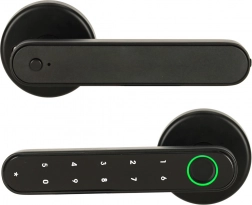 Elektronska pametna ključavnica za vrata s tipkovnico, prstnim odtisom in Bluetoothom