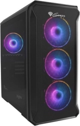 Genesis Irid 503 ARGB V2 mikro ohišje z bočno stranico iz kaljenega stekla in USB 3.0