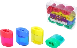 Šilček za dve svinčniki s prozornim zbiralnikom