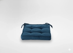Blazina za stol 40 × 40 × 6 cm modra