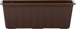 Plastično balkonsko korito 80 cm rjavo