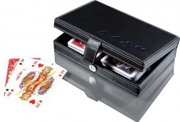 Luksuzne karte v škatlici iz umetnega usnja