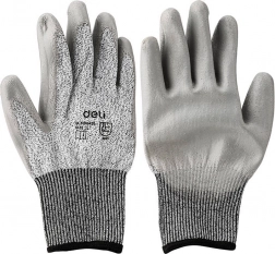 Rokavice odporne proti urezninam Deli Tools L