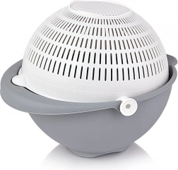 Vrtljiv kuhinjski cedilo z posodo 25 cm