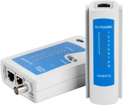 Tester kablov RJ-45, RJ-12, RJ-11 in koaksialnih kablov