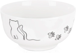 Porcelanasta skodelica Kotek 13 cm, 550 ml