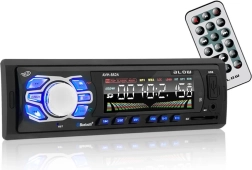 Avtoradio z Bluetooth in vhodi MP3/USB/SD