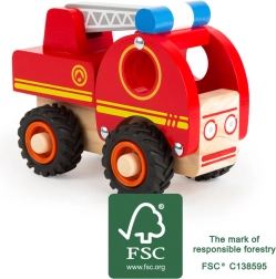 Lesen gasilski avto z lestvijo