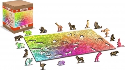 Lesena sestavljanka Metuljev sen od WOODEN CITY