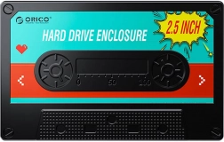 Orico ohišje za 2,5" HDD/SSD, USB 3.0 5 Gb/s, USB-A na Micro‑B, črno