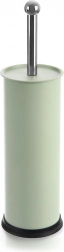 Toaletna ščetka s stojalom GREENISH, kovinska, zelena, 10 × 38,5 cm