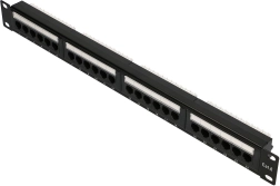Patchpanel 24 priključkov Cat6 UTP V2