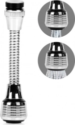 Fleksibilni perlator za pipo z dvema načinoma