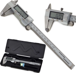 Digitalno nerjavno jekleno pomično merilo 150 mm z LCD zaslonom