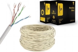 UTP kabel Cat 5e (CCA) 305 m siv