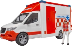 Reševalno vozilo Mercedes-Benz Sprinter Bruder z reševalcem, lučjo in zvokom