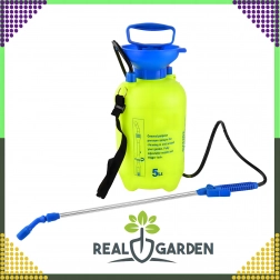 Tlačni ročni razpršilnik 5 l z ramenskim trakom in lancem