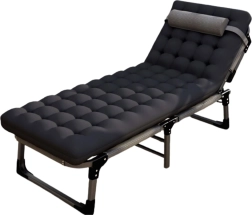 Zložljivo turistično ležišče Business, Field, Premium cot – črna