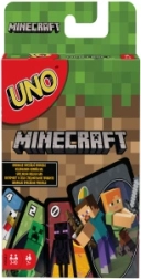 Mattel UNO Minecraft – igra s kartami za otroke