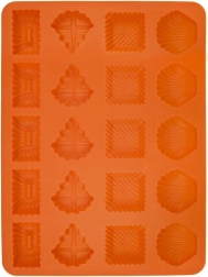 Silikonski pekač za piškote SILLINIE, rjav